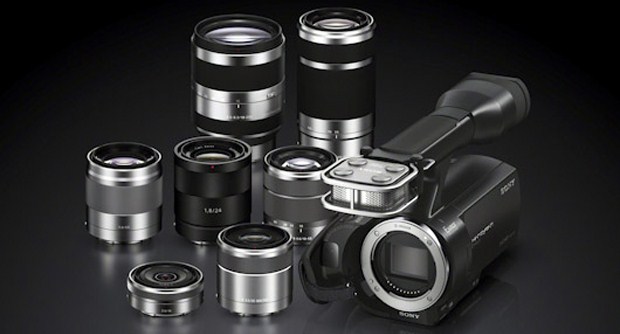 La gamme de DLSR SONY NEX que nous utilisons.